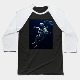 Space walk Baseball T-Shirt